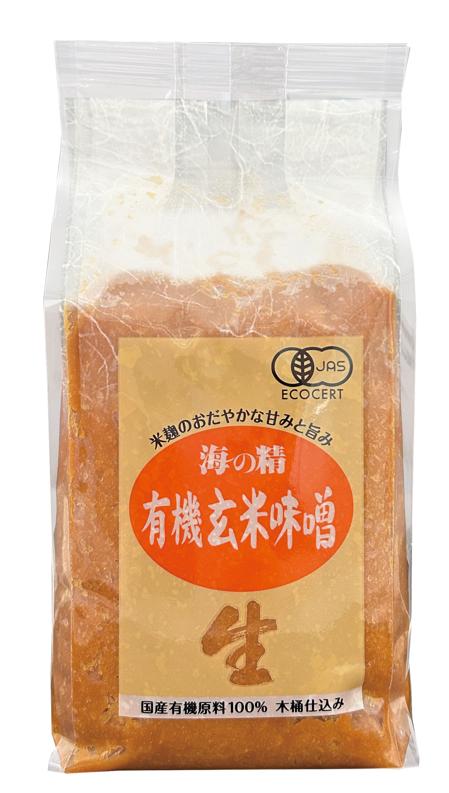 海の精 有機玄米味噌　1kg