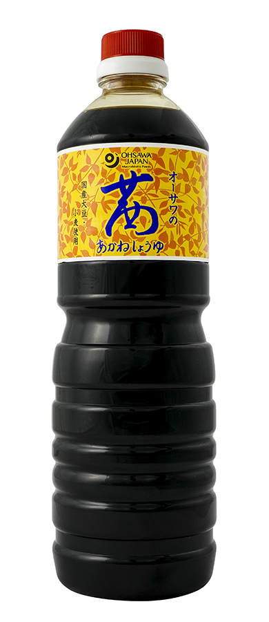 オーサワの茜醤油（ペットボトル）　1L(3)