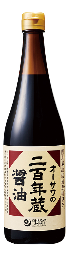 オーサワの二百年蔵醤油　720ml