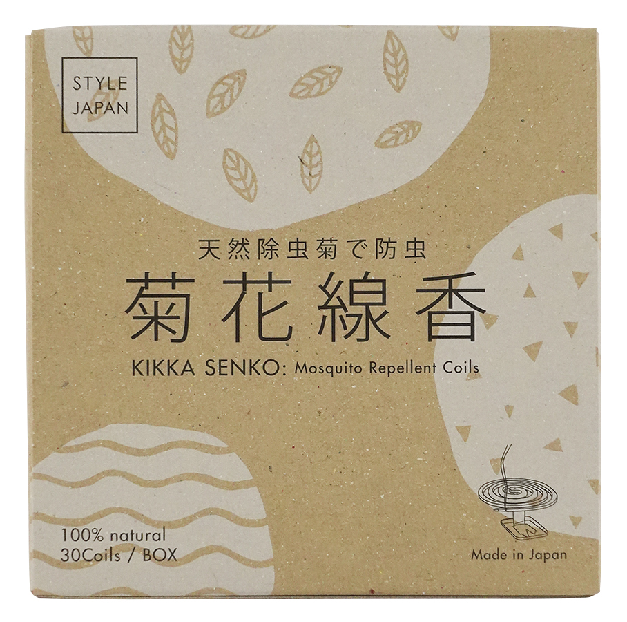 アロマで防虫 菊花線香(丸型)【販売期間：4月1日～9月30日予定】　30巻