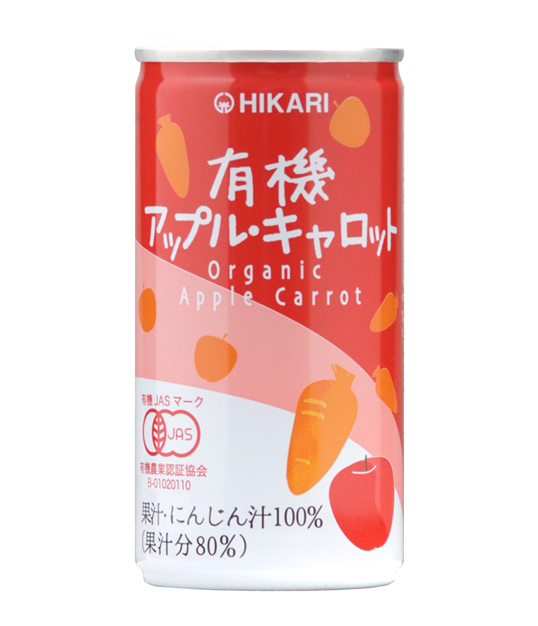 ヒカリ　有機アップルキャロット　190g