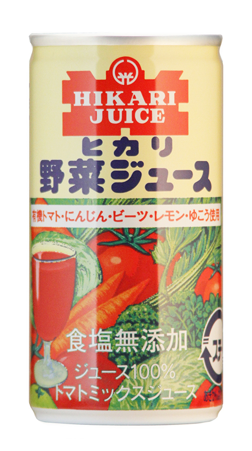 ヒカリ　野菜ジュース（食塩無添加）　190g