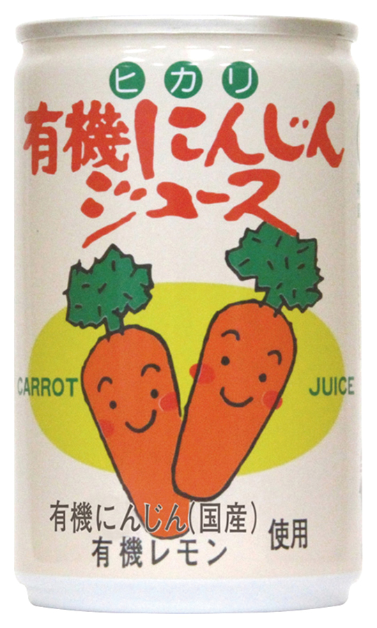 ヒカリ　有機にんじんジュース　160g