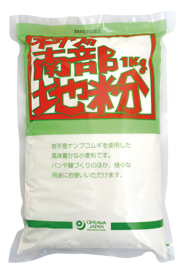 オーサワの南部地粉（中力粉）　1kg