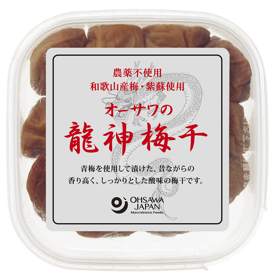 オーサワの龍神梅干　120g