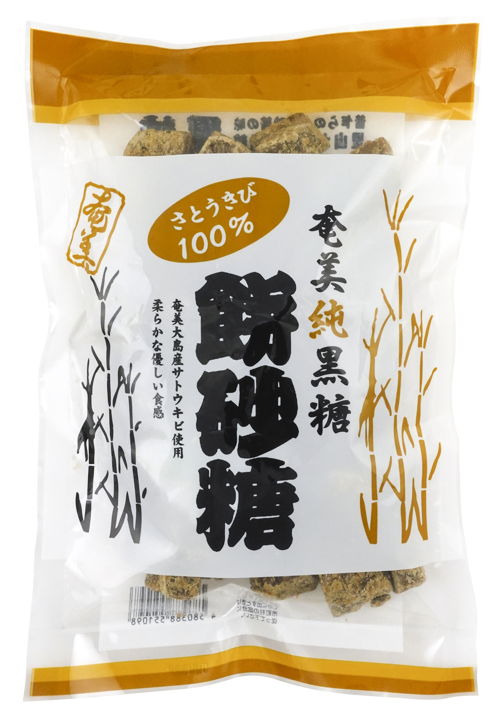 奄美 純黒糖餅砂糖　270g