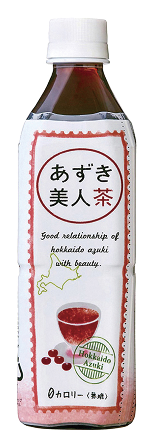 あずき美人茶(北海道産小豆使用)ペットボトル　500ml