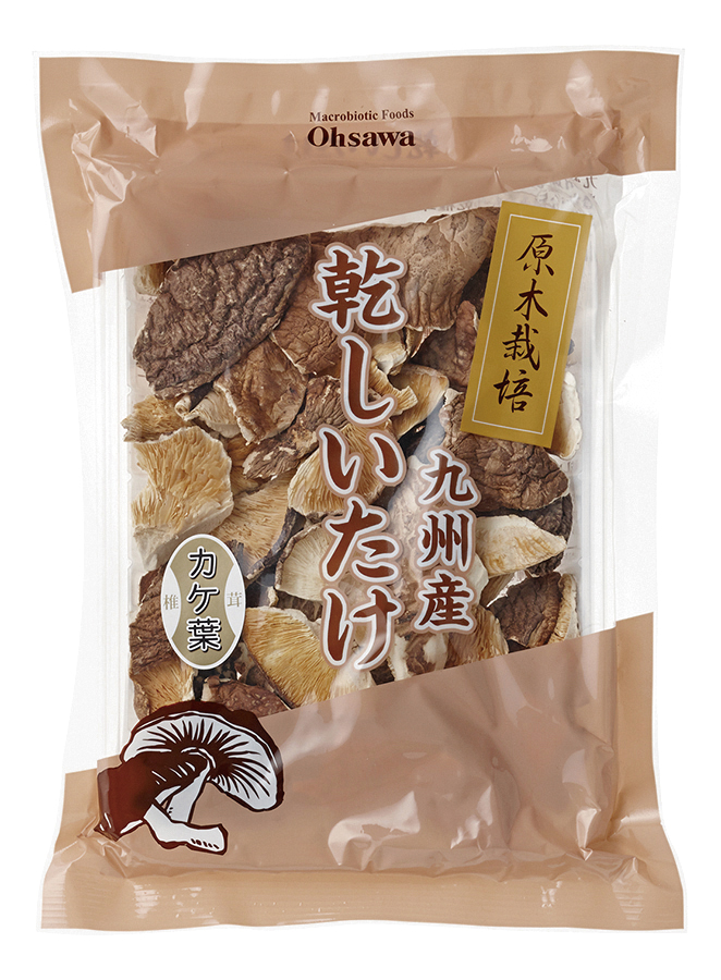 オーサワの九州産乾しいたけ（カケ葉）　50g