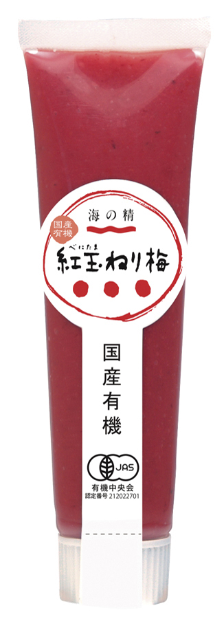 有機　紅玉ねり梅（チューブ）　100g