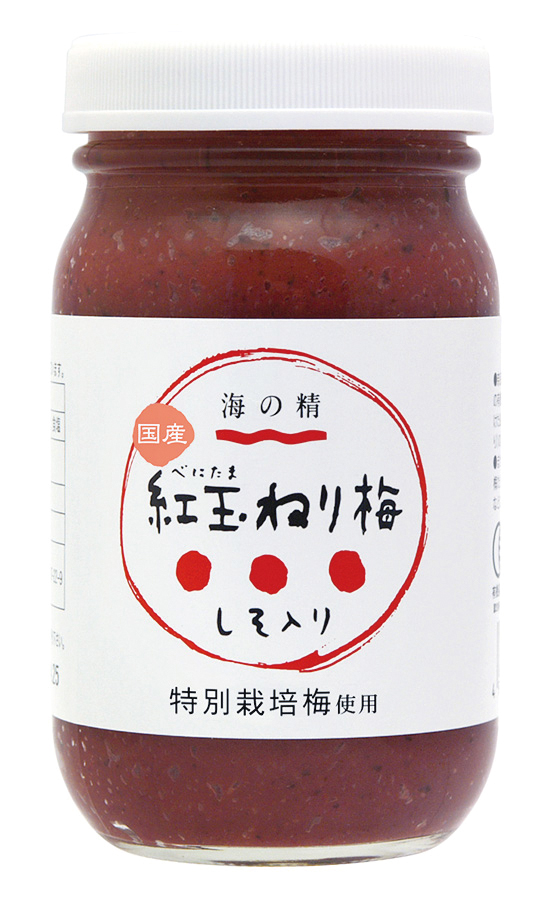 特別栽培 紅玉ねり梅（しそ入り）　250g