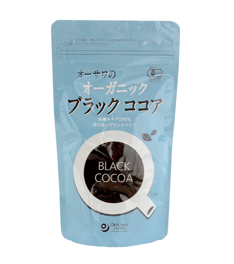 オーサワのオーガニックブラックココア　120g