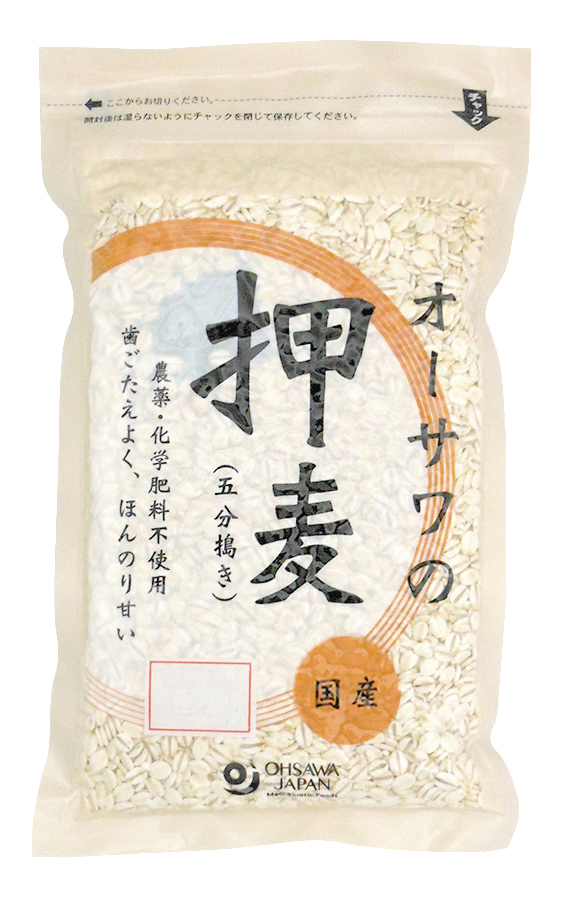 オーサワの押麦(五分搗き)　300g