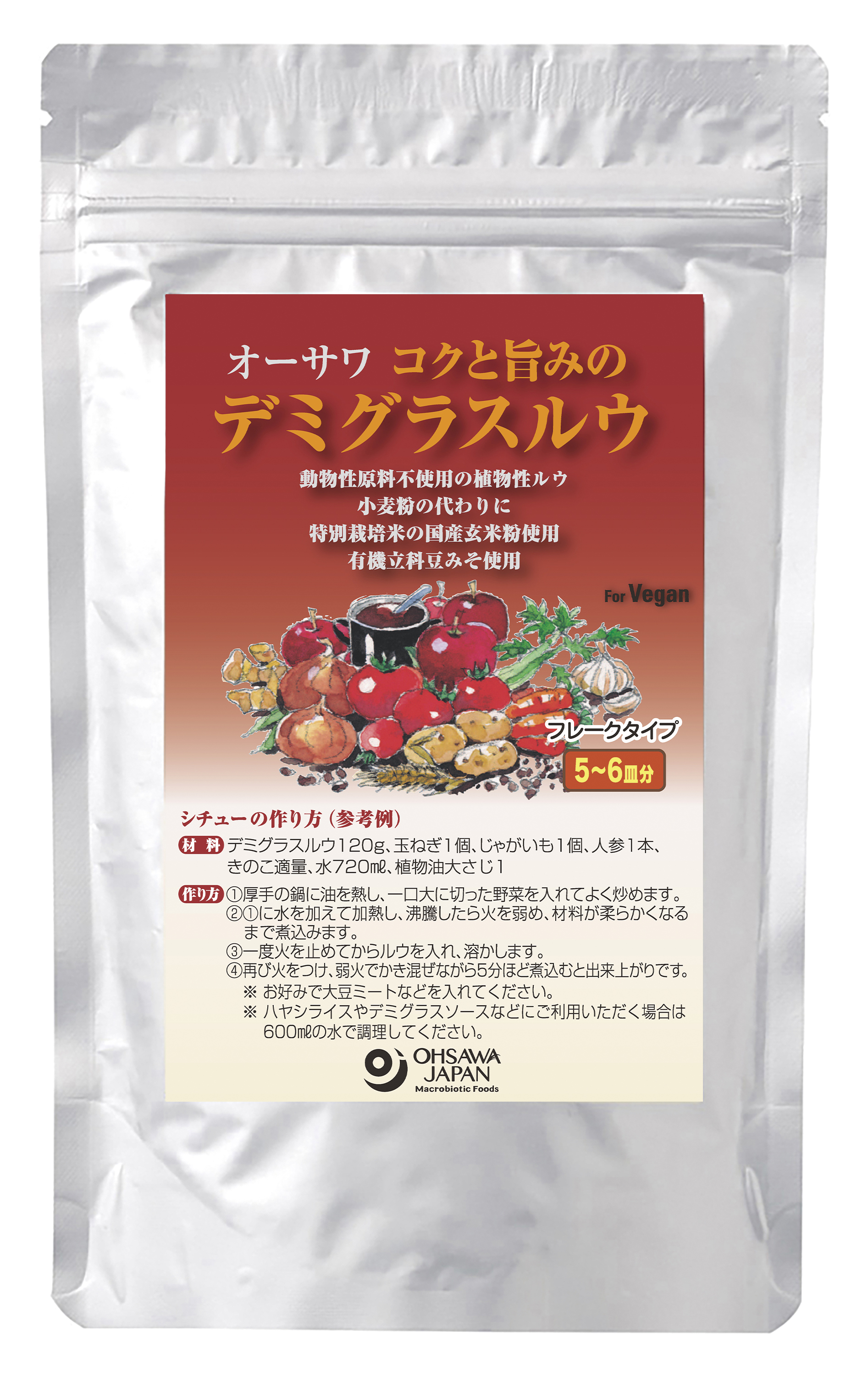 オーサワ コクと旨みのデミグラスルウ　120g