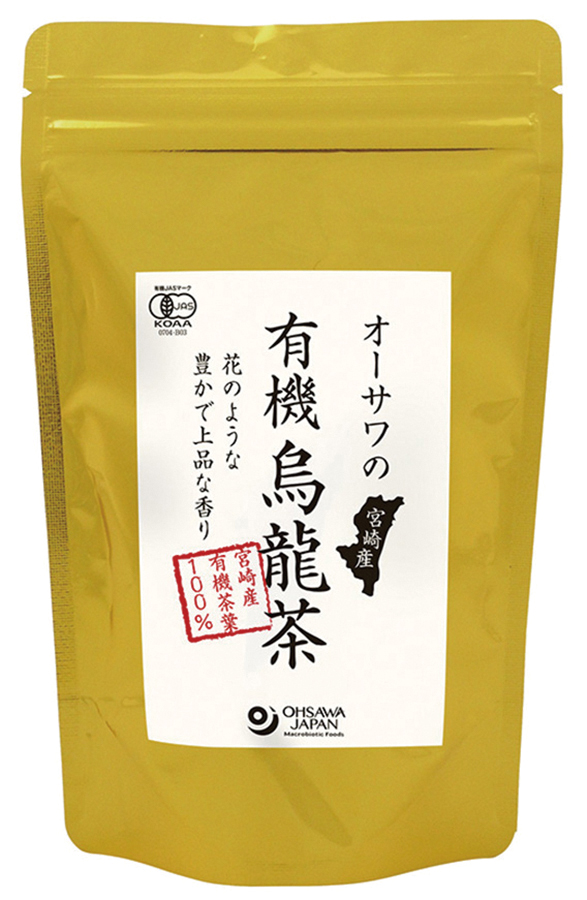 オーサワの宮崎産有機烏龍茶　60g