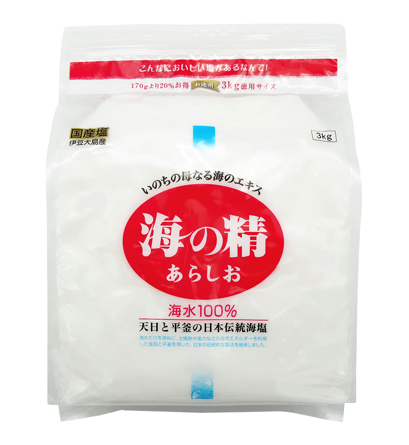 海の精　あらしお（赤）　3kg