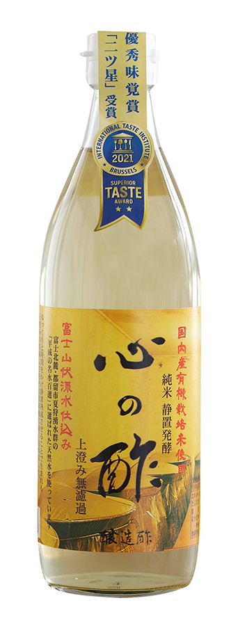 心の酢（純米酢）　500ml