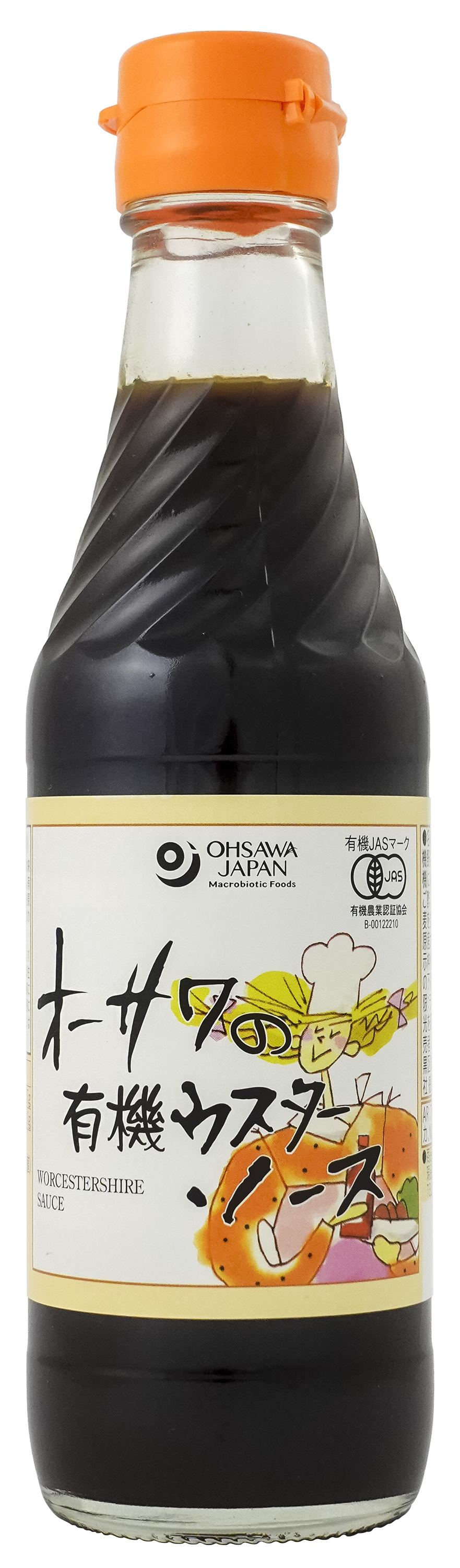 オーサワの有機ウスターソース　250ml