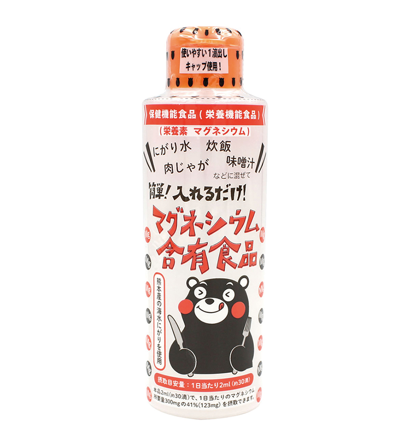 マグネシウム含有食品(熊本県天草産の海水にがり)　170ml