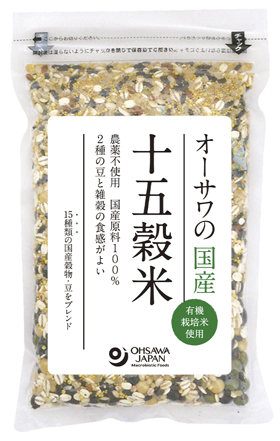 オーサワの国産十五穀米　300g