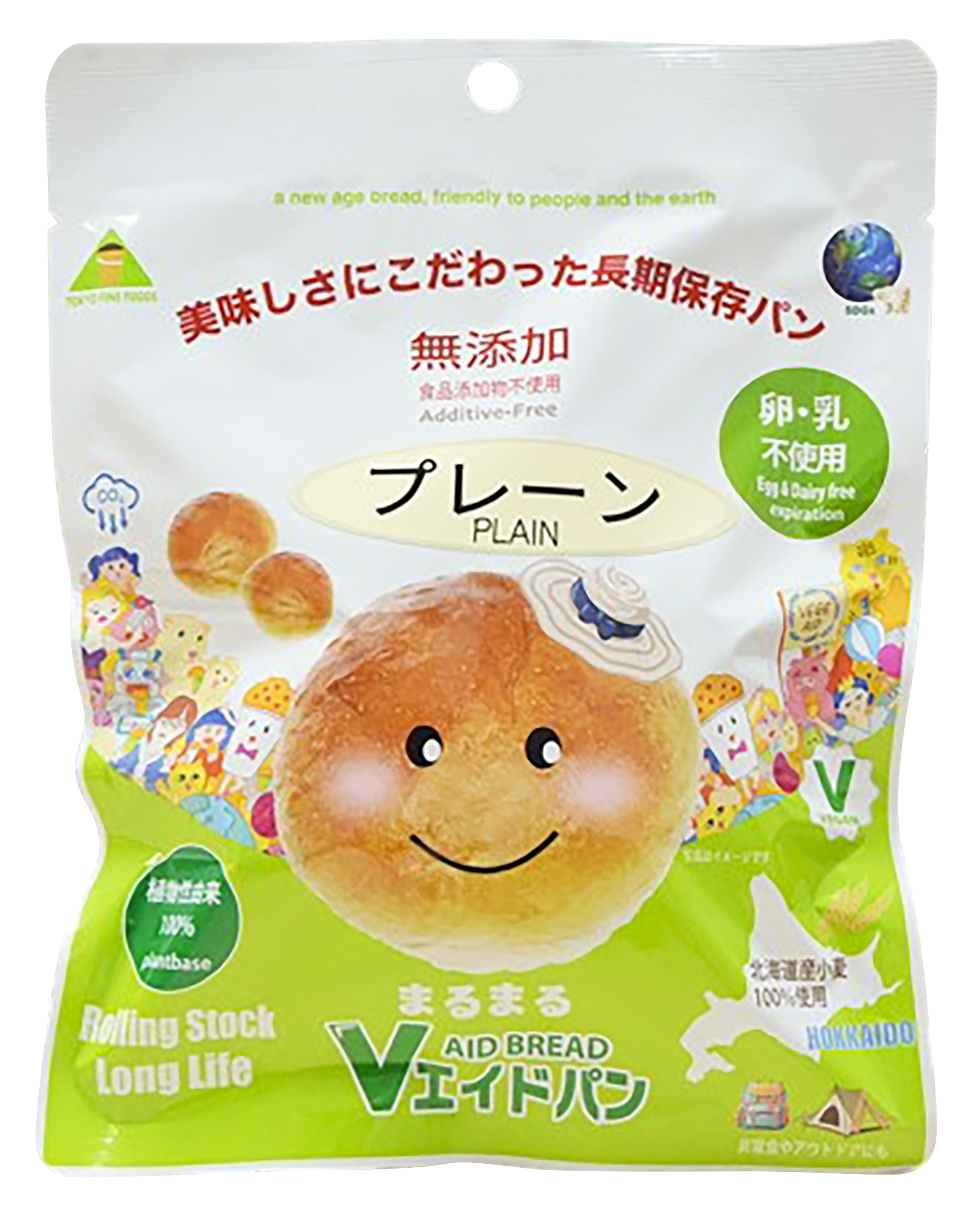 Ｖエイドパンまるまる プレーン　1個