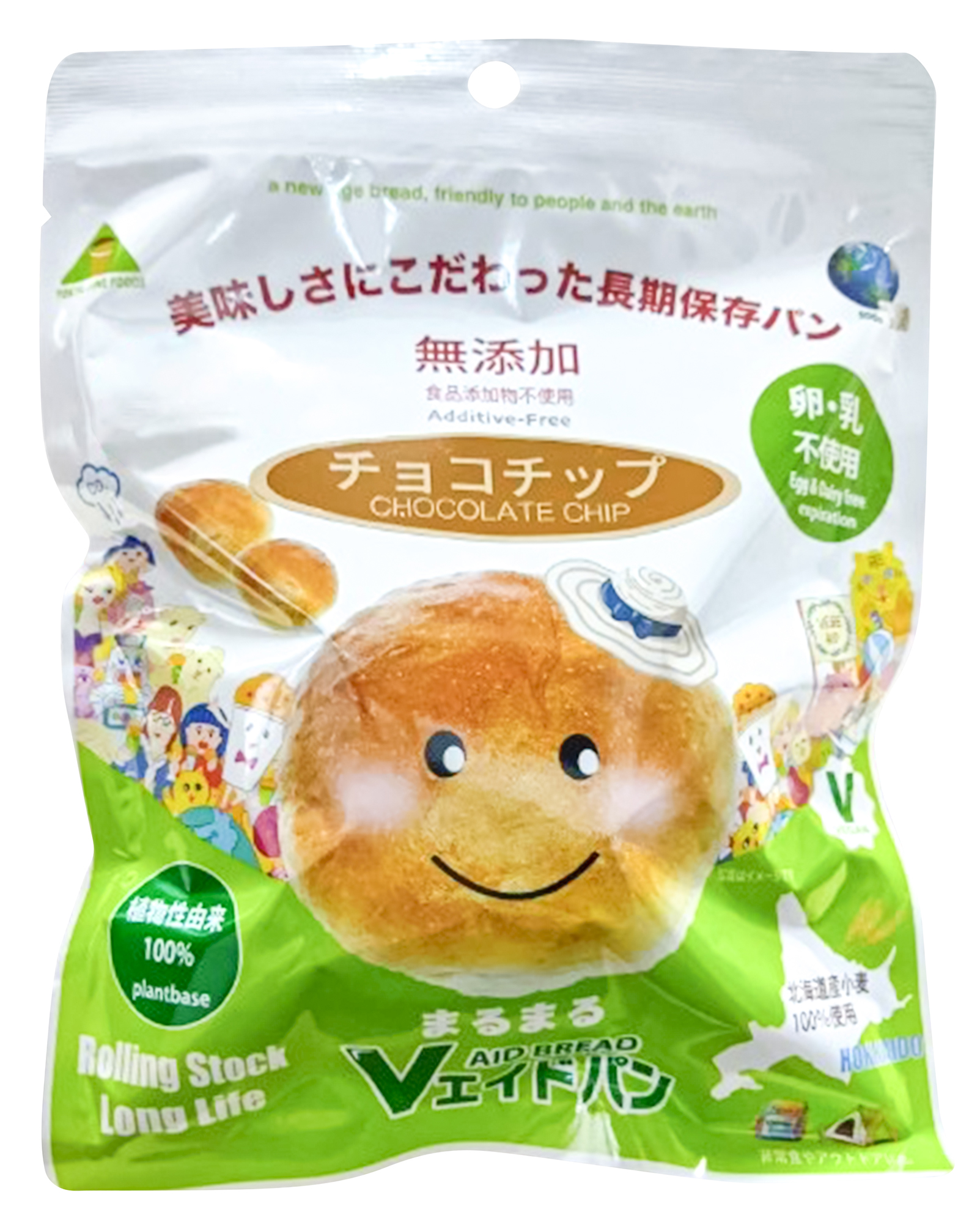 Ｖエイドパンまるまる チョコチップ　1個