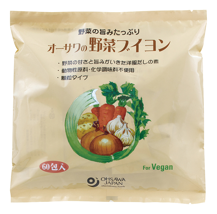 オーサワの野菜ブイヨン　大徳用　300g(5g×60包)