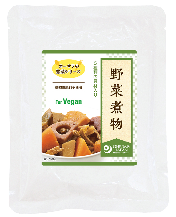 オーサワの惣菜シリーズ 野菜煮物　100g