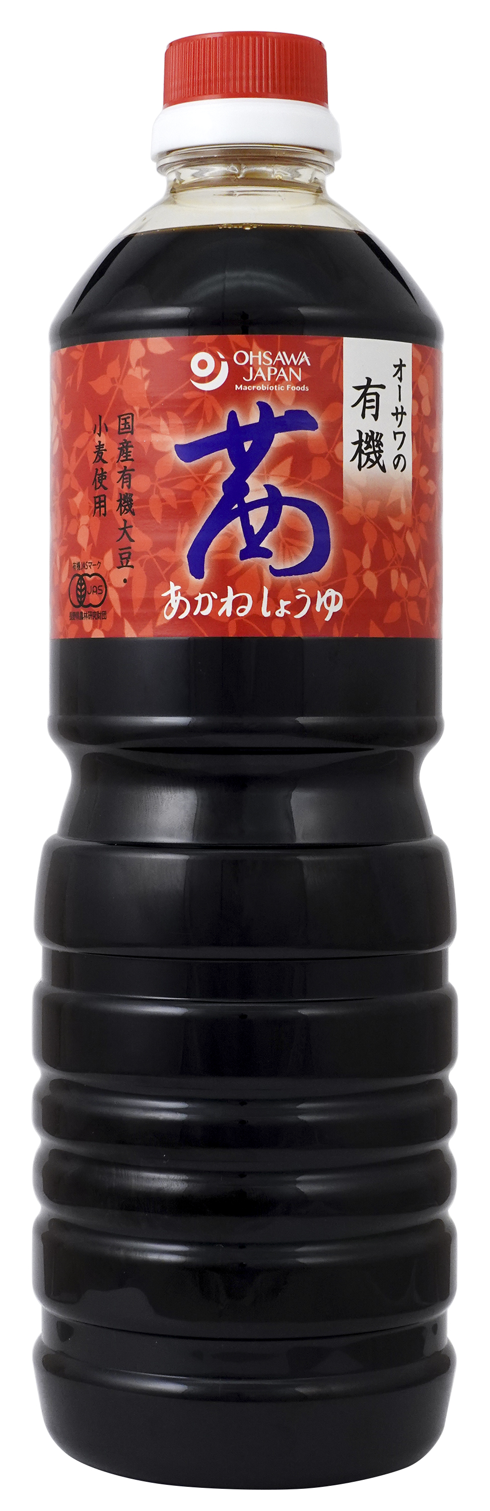 オーサワの有機茜醤油　1L