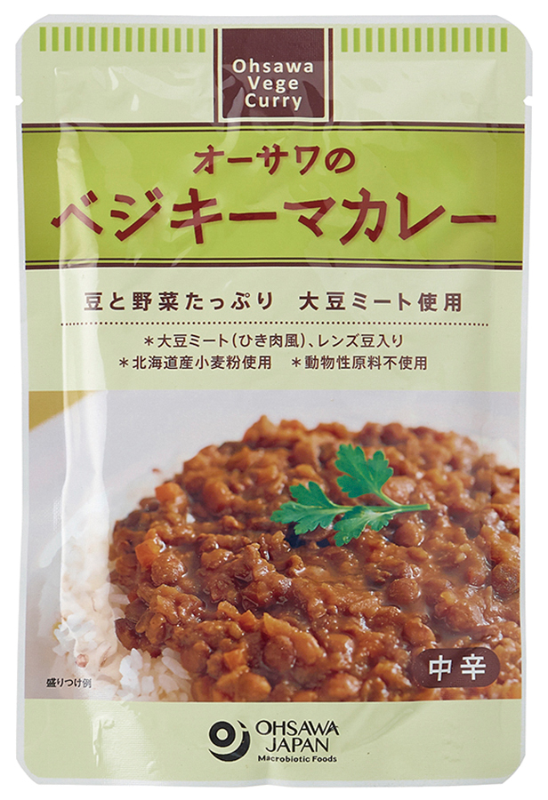 オーサワのベジキーマカレー（レンズ豆入り）　150g