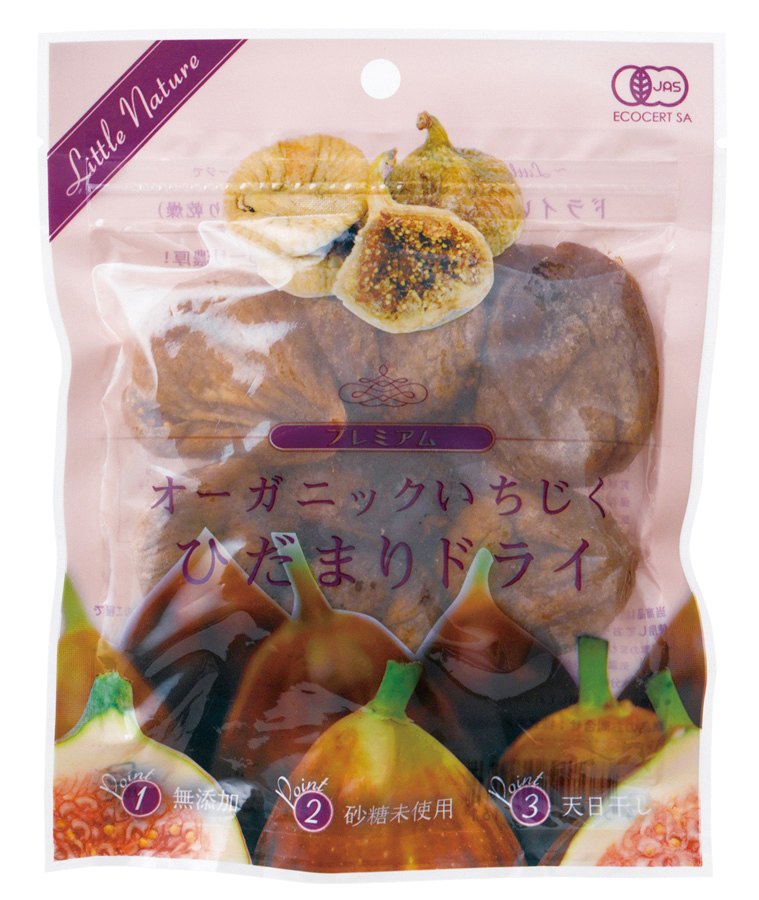 オーガニックいちじく　ひだまりドライ　120g