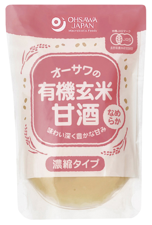 オーサワの有機玄米甘酒（なめらか）　200g