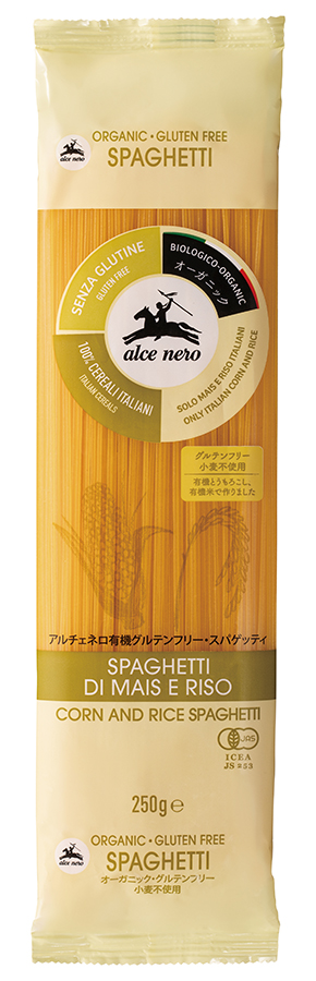 アルチェネロ　有機グルテンフリー・スパゲッティ　250g