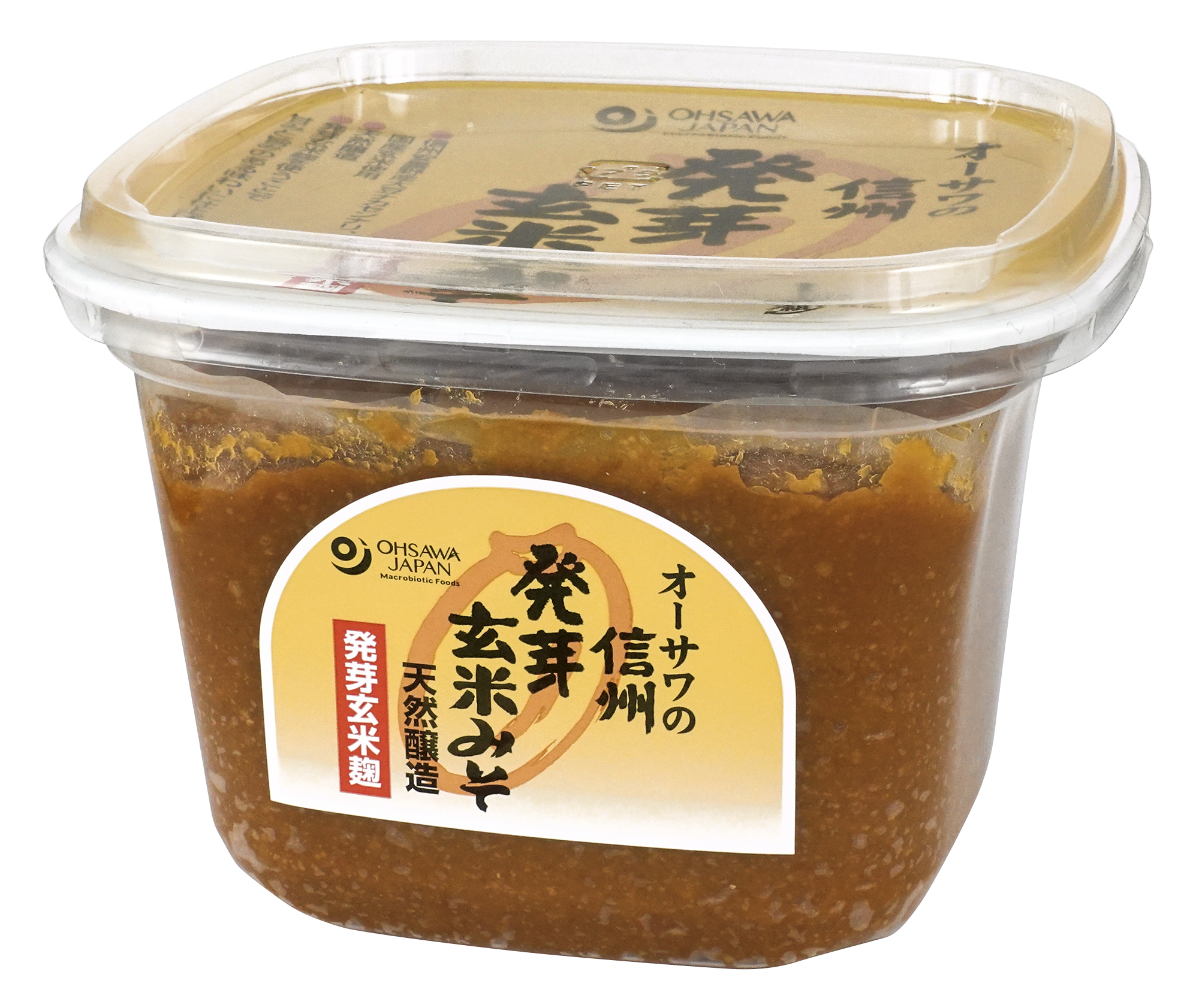 オーサワの信州 発芽玄米みそ　650g