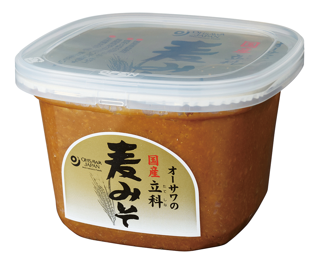 オーサワの国産立科麦みそ　650g