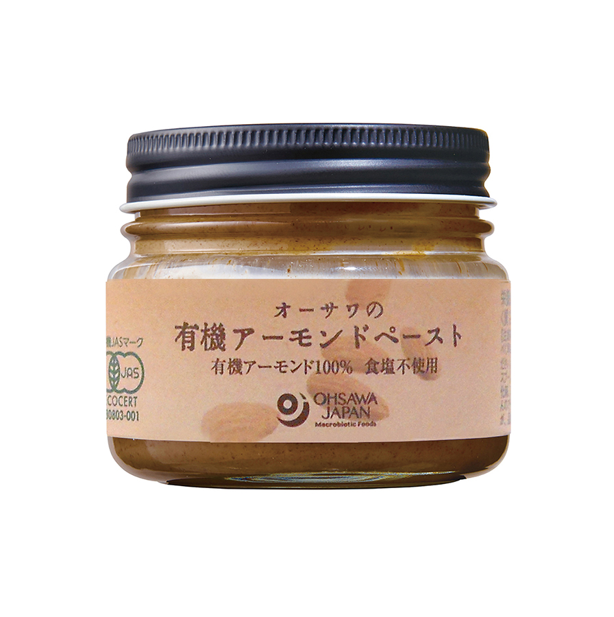オーサワの有機アーモンドペースト　80g