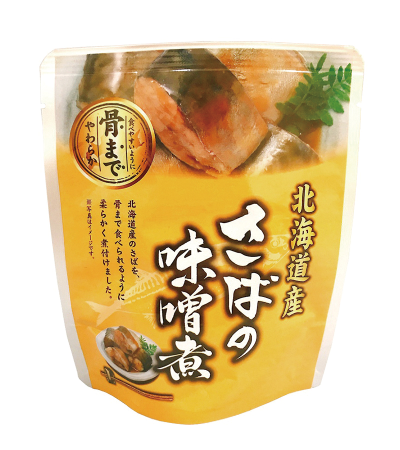 北海道産　さばの味噌煮　120g(固形量90g)(1)