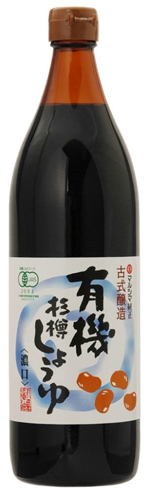 有機杉樽しょうゆ・濃口　900ml