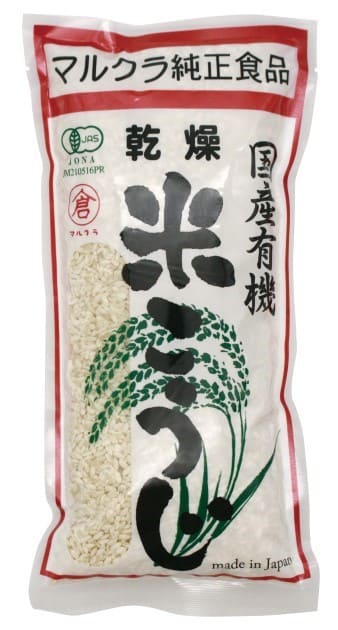 国産有機乾燥白米こうじ　500g