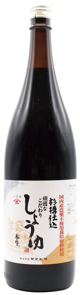 頑固“本生”濃口醤油　1.8L