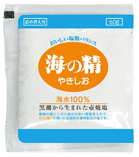 海の精・やきしお〈詰替用〉　60g