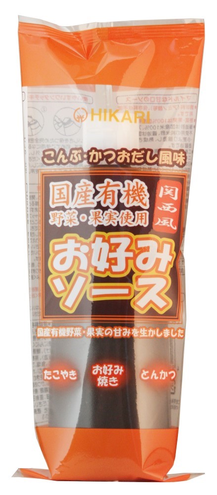お好みソース関西風・チューブ　300g
