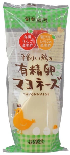 平飼い鶏の有精卵マヨネーズ　290g