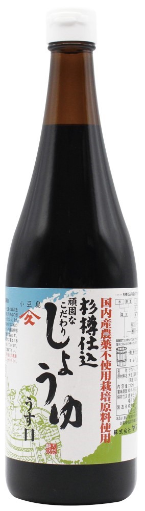 頑固・淡口醤油　720ml