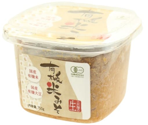 有機米みそ　750g