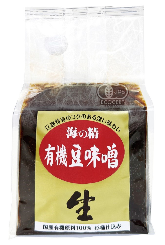 国産有機・豆味噌　700g