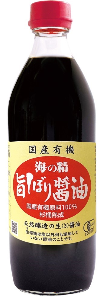 国産有機･旨しぼり醤油　500ml