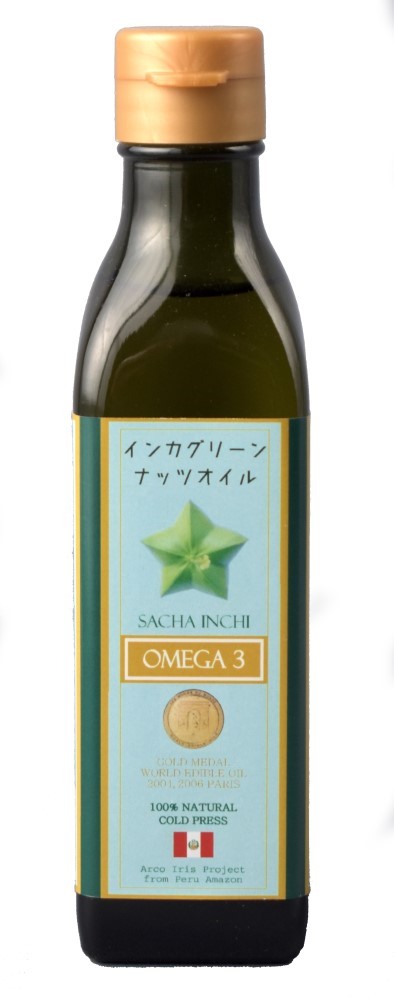 インカグリーンナッツオイル　180g