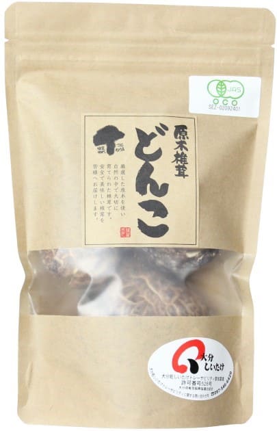 有機栽培どんこ椎茸・大分産　30g