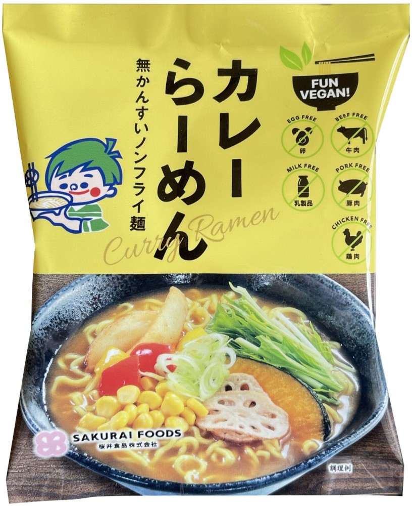 ＶＥＧＡＮ カレーらーめん　98g