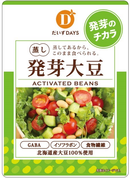 蒸し発芽大豆　100g